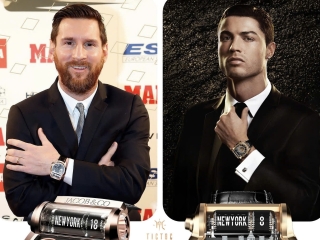 Đọ bộ sưu tập Jacob & Co.: khi Messi cạnh tranh trên "sân nhà" của Ronaldo.
