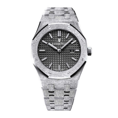 Đồng Hồ Audemars Piguet Royal Oak 67653BC.GG.1263BC.02 Frosted Gold Quartz 33mm