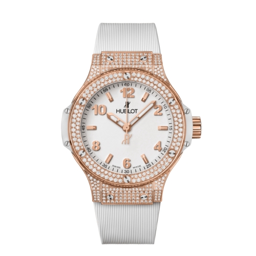 Đồng Hồ Hublot Big Bang Gold White Pavé 38mm 361.PE.2010.RW.1704