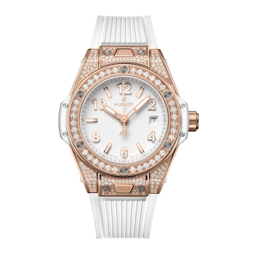 Đồng Hồ Hublot Big Bang One Click King Gold White Pavé 33mm 485.OE.2080.RW.1604