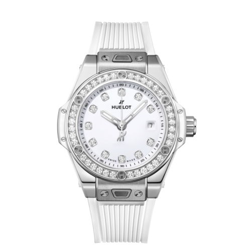 Đồng Hồ Hublot Big Bang One Click Steel White Diamonds 33mm 485.SE.2210.RW.1204