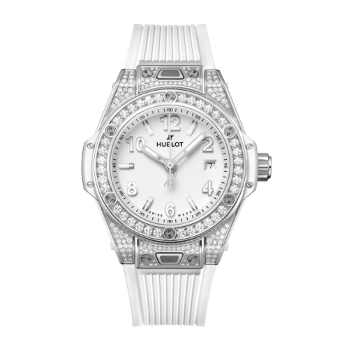 Đồng Hồ Hublot Big Bang One Click Steel White Pavé 33mm 485.SE.2010.RW.1604