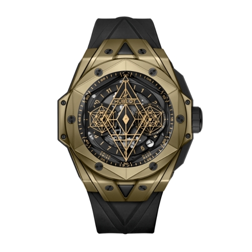 Đồng Hồ Hublot Big Bang Sang Bleu II Magic Gold 45mm 418.MX.1103.RX.MXM22