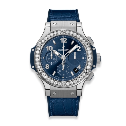 Đồng Hồ Hublot Big Bang Steel Blue Diamonds 41mm 341.SX.7170.LR.1204