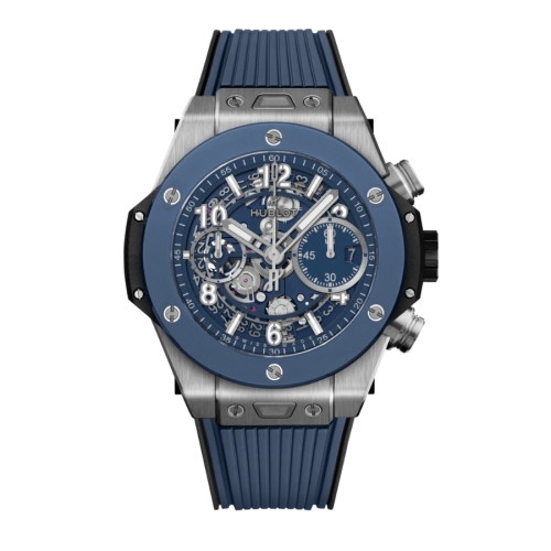 Đồng Hồ Hublot Big Bang Unico Titanium Blue Ceramic 42mm 441.NL.5171.RX