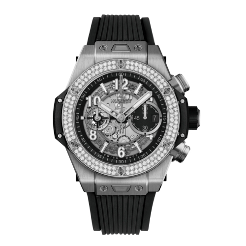 Đồng Hồ Hublot Big Bang Unico Titanium Diamonds 44mm 421.NX.1170.RX.1104