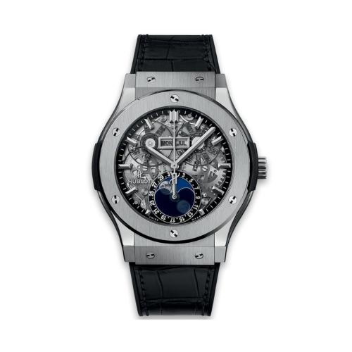 Đồng Hồ Hublot Classic Fusion Aerofusion Moonphase Titanium 45mm 517.NX.0170.LR