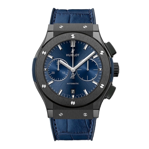 Đồng hồ Hublot Classic Fusion Ceramic Blue Chronograph 45mm 521.CM.7170.LR