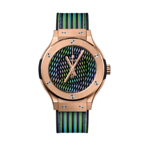 Đồng Hồ Hublot Classic Fusion Cruz Diez King Gold 38mm 565.OX.8900.VR.CZD19