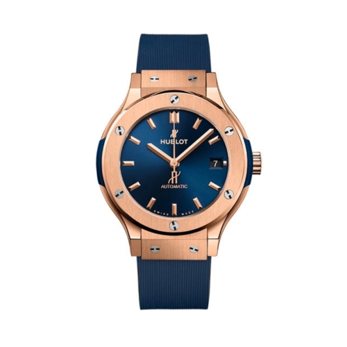 Đồng Hồ Hublot Classic Fusion King Gold Blue 38mm 565.OX.7180.RX