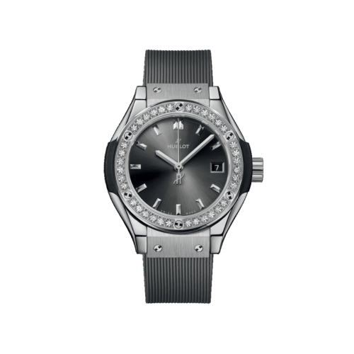 Hublot Classic Fusion Racing Grey Titanium Diamonds 29mm 591.NX.7070.RX.1204