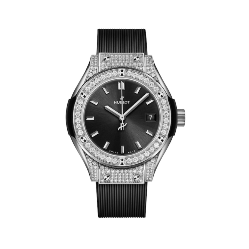 Hublot Classic Fusion Titanium Diamonds Pave 29mm 591.NX.1470.RX.1604