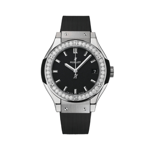 Đồng Hồ Hublot Classic Fusion Titanium Diamonds 33mm 581.NX.1171.RX.1104