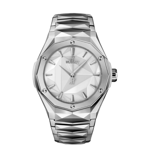 Đồng Hồ Hublot Classic Fusion Titanium Orlinski Bracelet Titanium White 40mm 550.NS.2200.NS.ORL22