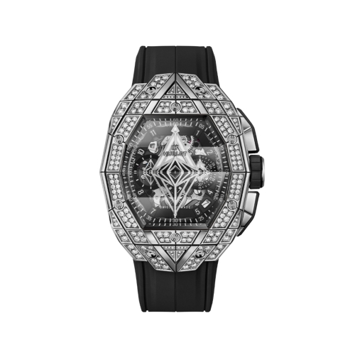 Hublot Spirit Of Big Bang Sang Bleu Titanium Pave 648.NX.0107.RX.1604.MXM23