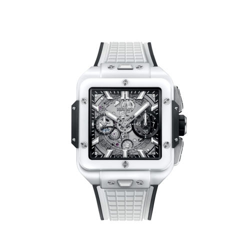 Hublot Square Bang Unico White Ceramic 821.HX.0170.RX