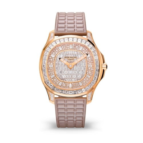 Đồng hồ Patek Philippe Aquanaut Luce Haute Joaillerie 5062-450R Mặt Số Kim Cương 38.8mm