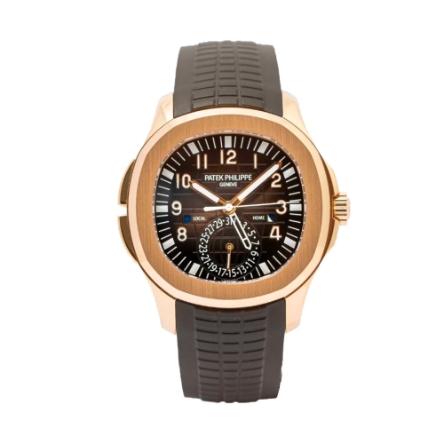 Đồng hồ Patek Philippe Aquanaut Travel Time 5164R-001 Mặt Số Nâu 40.8mm