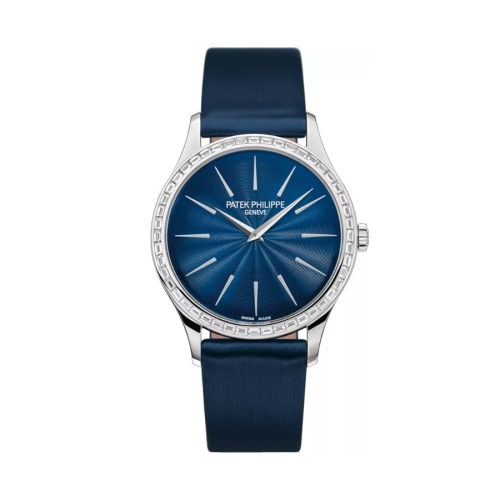 Đồng Hồ Patek Philippe Calatrava Diamond Night Blue Ladies 4897/300G 33mm