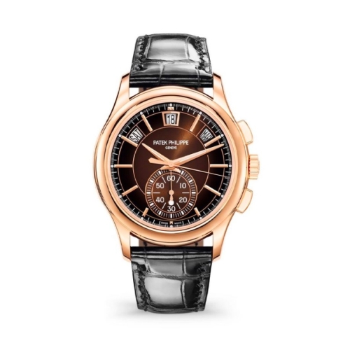 Đồng Hồ Patek Philippe Complications 5905R-001 Mặt Số Nâu Đen 42mm