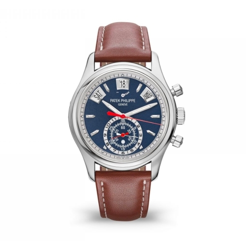 Đồng Hồ Patek Philippe Complications Flyback Chronograph 5960/01G-001 Mặt Số Xanh 40.5mm