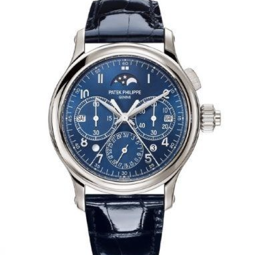 Đồng hồ Patek Philippe Grand Complications Blue Split-Seconds Chronograph 5372P-001 Mặt Số Xanh 38.3mm