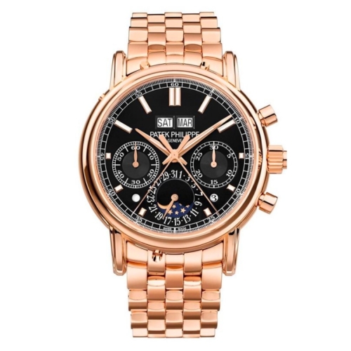 Đồng hồ Patek Philippe Grand Complications Chronograph 5204-1R-001 Mặt Số Đen 40.2mm