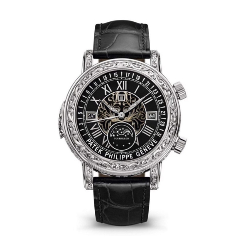 Đồng Hồ Patek Philippe Grand Complications Sky Moon Tourbillon 6002G-010 44mm
