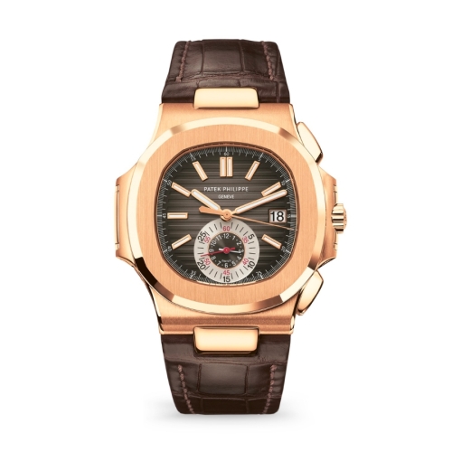 Đồng Hồ Patek Philippe Nautilus Chronograph Date Rose Gold 5980R-001 40.5mm
