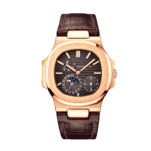 Đồng Hồ Patek Philippe Nautilus Moon Phase Rose Gold 5712R-001 40mm