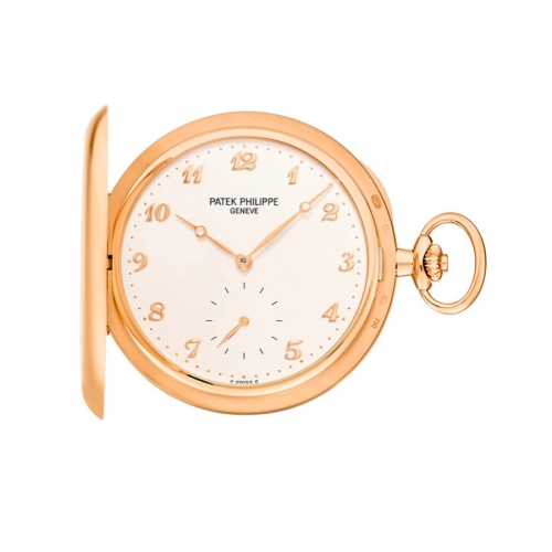 Đồng Hồ Patek Philippe Rose Gold Hunter Case Pocket Watch 980R-001 48mm