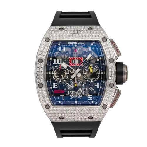 Richard Mille RM 011 White Gold Diamonds RM011