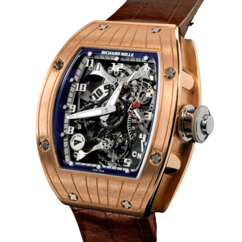 Đồng Hồ Richard Mille RM 015 Dual Time Zone Rose Gold Tourbillon