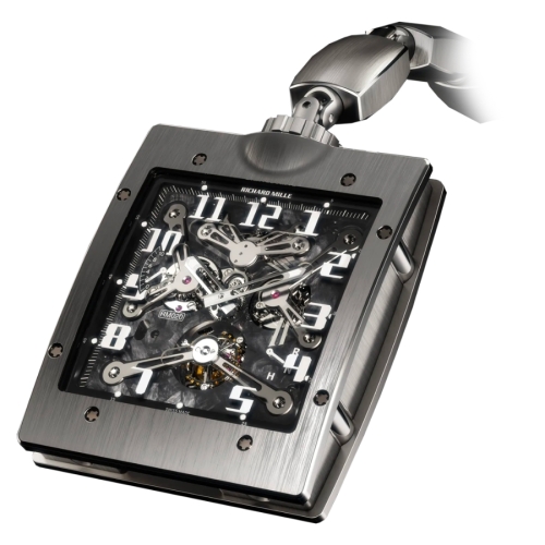 Đồng Hồ Richard Mille RM 020 Manual Winding Tourbillon Pocket Watch