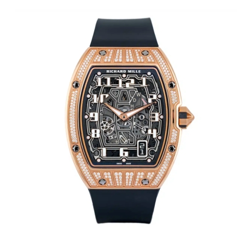 Richard Mille RM 67-01 Rose Gold Med-Set Diamonds RM67-01
