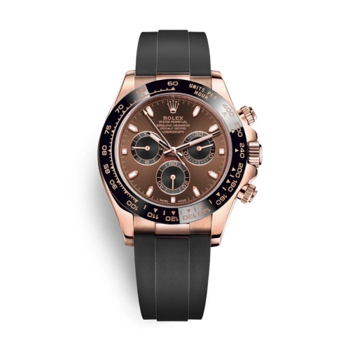 Đồng Hồ Rolex Cosmograph Daytona 40 116515LN-0041 Mặt Số Chocolate Đen Dây Oysterflex