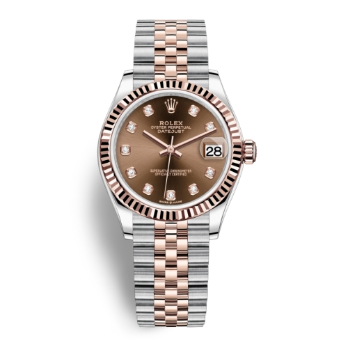 Đồng Hồ Rolex Datejust 31 278271-0028 Mặt Số Chocolate Cũ Đã Qua Sử Dụng Like New 99%