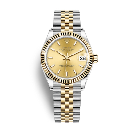 Đồng Hồ Rolex Datejust 31 Mặt Số Champagne 278273-0014