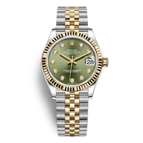 Đồng Hồ Rolex Datejust 31 Mặt Số Xanh Olive 278273-0030