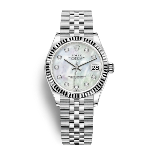 Đồng Hồ Rolex Datejust 31 278274-0006 Mother Of Pearl Mặt Số Khảm Trai Cũ Đã Qua Sử Dụng Like New 99%