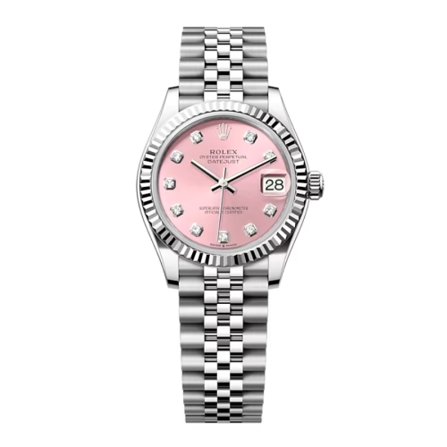 Đồng Hồ Rolex Datejust 31 278274-0032 Mặt Số Hồng Dây Đeo Jubilee Thép