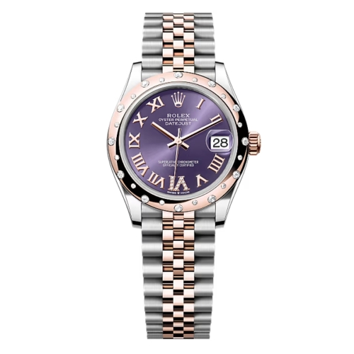 Đồng Hồ Rolex Datejust 31 278341RBR Mặt Số Tím