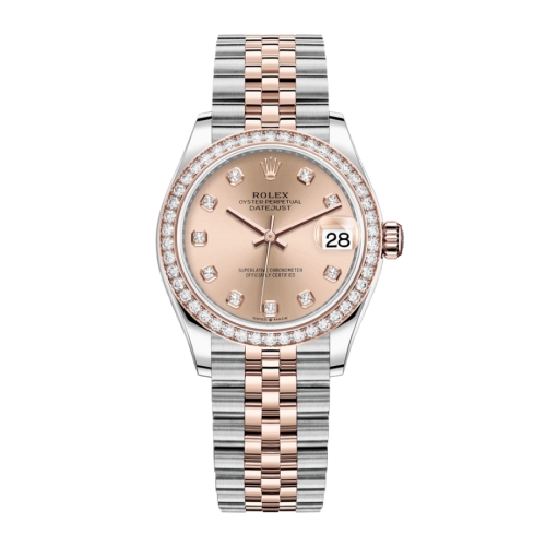 Đồng Hồ Rolex Datejust 31 278381RBR-0024 Mặt Số Hồng