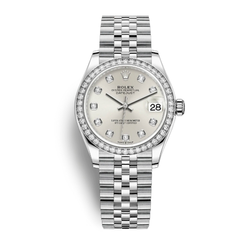 Đồng Hồ Rolex Datejust 31 278384RBR-0034 Mặt Số Bạc