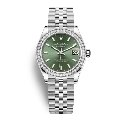 Đồng Hồ Rolex Datejust 31 278384RBR-0022 Mặt Số Xanh Lá