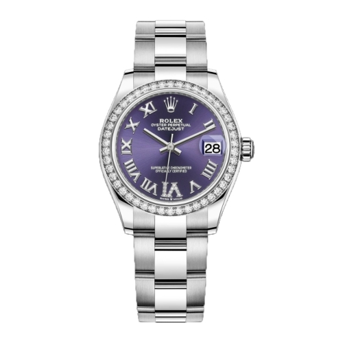 Đồng Hồ Rolex Datejust 31 278384RBR-0029 Mặt Số Tím