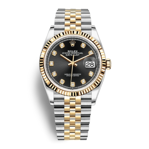 Đồng Hồ Rolex Datejust 36 126233-0021 Black Dial Mặt Số Đen Cũ Đã Qua Sử Dụng Like New 99%