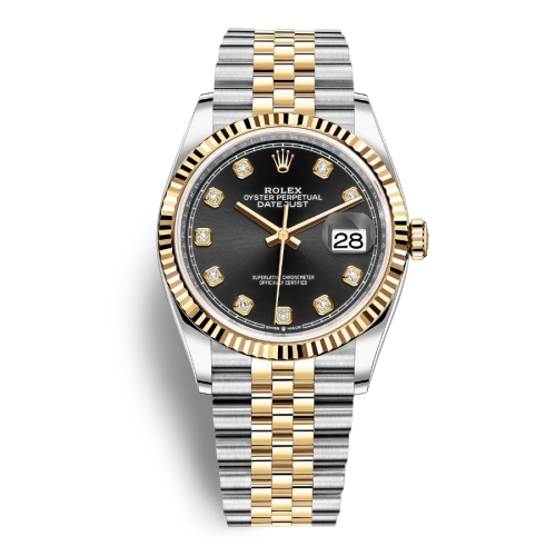 Đồng Hồ Rolex Datejust 36 Mặt Số Đen 126233-0021