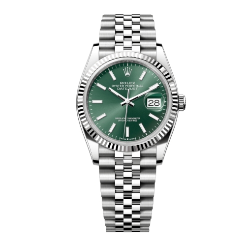 Đồng Hồ Rolex Datejust 36 Mặt Số Xanh Olive 126234-0051