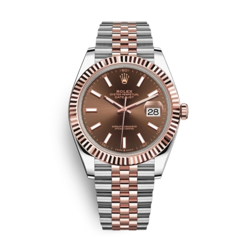 Đồng Hồ Rolex Datejust 41 Mặt Số Chocolate 126331-0002
